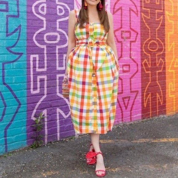 Christopher John Rogers Dresses Cjr X Target Rainbow Belted Midi
